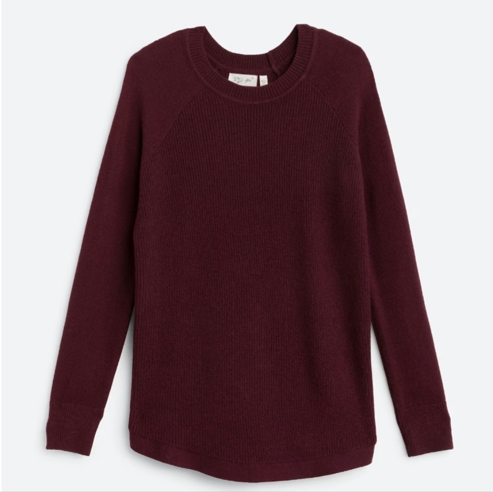 Women's Burgundy Sweater